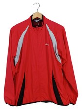 Asics Trainingsjacke Herren Rot XL Sportlich Polyester Laufjacke