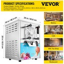 VEVOR Kommerzielle Eiscreme