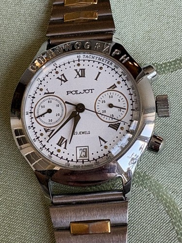 Poljot chronograph steine - chronograph,