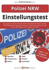 Polizei NRW Einstellungstest: Eignungstest im Polizei-Au... | Buch | Zustand gut