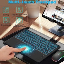 Beleuchtete Tastatur mit