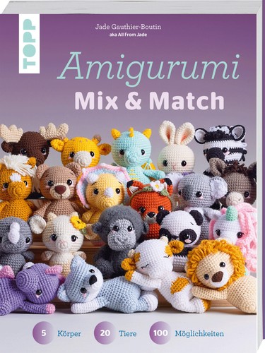 Amigurumi mix und match jade - match,