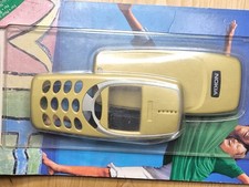 Nokia 3310 3330 Xpress-on Cover, Sahara Gelb Sahara Yellow original Gehäuse OVP