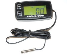 BOCAST Drehzahlmesser für Drehmaschine Zapfwelle Drehbank Fräse Bohrmaschine  