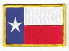 Flaggen Aufnäher Patch USA - Texas Fahne Flagge