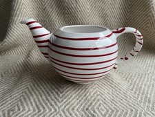 Gmundner Keramik • Rotgeflammt • Teekanne 1,5 L• Leider ohne Deckel aber neu •