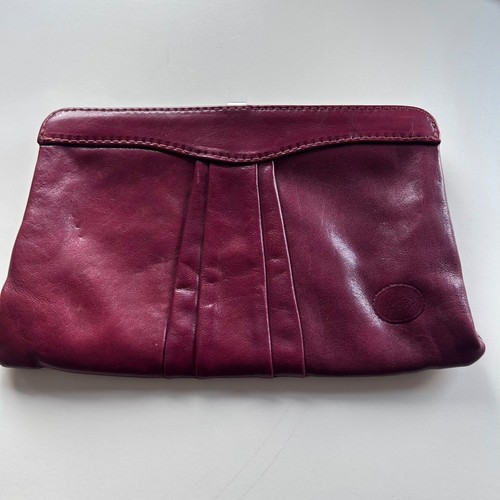 The tramp vintage clutch - clutch, leder