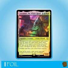 Saruman, the White Hand | Magic MTG | Lord of the  Rings | NM | EN | M | Foil