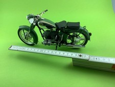 Zündapp KS 601 Grüner Elefant   Motorradmodell Metall  selten Schuco 1:10