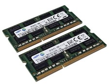 SAMSUNG 16 GB 2x 8 GB 2Rx8 PC3L-12800S Notebook PC Apple Arbeitsspeicher RAM