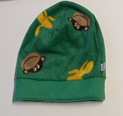 Beanie mütze fleece grün - fleece,