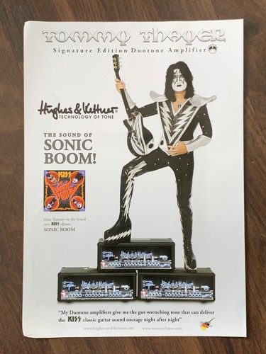 Kiss tommy thayer werbung 2009 - kiss,