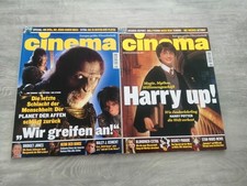 Cinema Hefte Sammlung:  CINEMA  KONVOLUT 10 Hefte 2001 Gebraucht Preis pro Heft