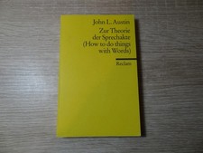 John L. Austin: Zur Theorie