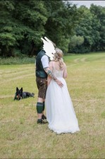 Brautkleid Hochzeitskleid Romantisch Verspielt Boho Vintage