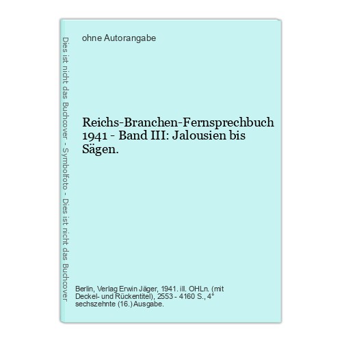 Reichs-Branchen-Fernsprechbuch