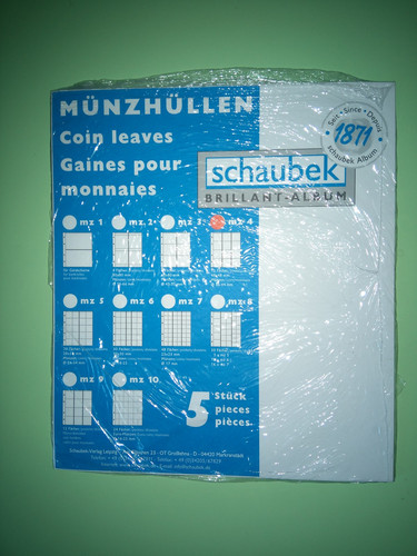 Schaubek münzhüllen mz - 5,