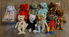 TY Beanie Babies 9x + Hase