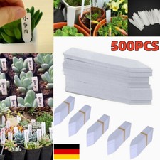 500x Kunststoff Pflanzen Etiketten Garten Marker Garten Name Tags Kräuter Töpfe'