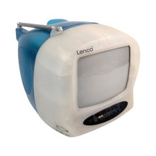 Lenco T-9040 Fernseher schwarz/weiß 5,5 Zoll Blau CRT Retro-Gaming Port  Rarität