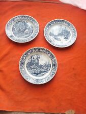 3 Delfts Royal Sphinx Petrus Regout Maastrict / Herfst / Winter /Zomer 