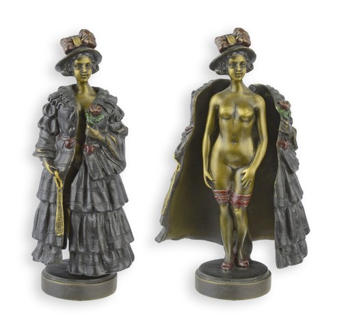 Erotische bronzeskulptur frau - erotische,
