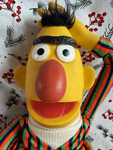 Vintage bert handpuppe - bert,