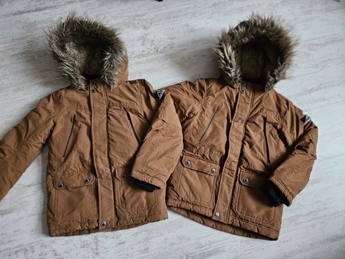 Winterjacken braun mit