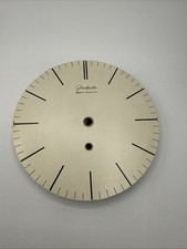 GUB Glashütte elektrochron Zifferblatt DDR Design Wanduhr, Seltenheit! #69