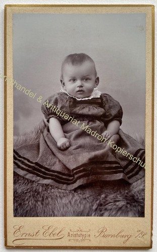Orig cdv foto fotografie kind - foto,