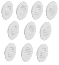 10x Lüftungsgitter rund