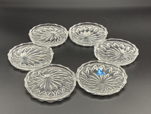Kristall untersetzer 8cm - kristall, untersetzer;