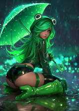 Sexy Latex Anime Girl, süßes