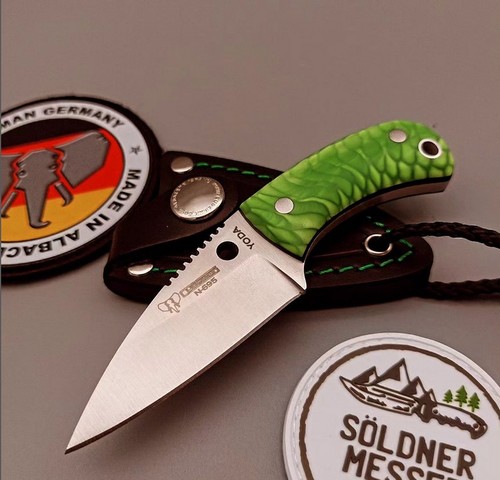 Cudeman messer yoda n695 green - messer,