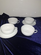 4 x Arzberg Teetassen weiß