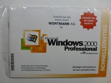 Windows 2000 pro  Schnellstart