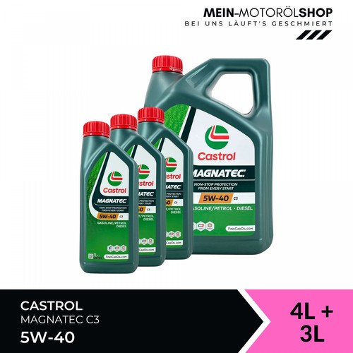 Castrol magnatec c3 - 5w-40, fiat