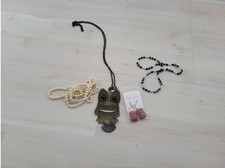 Schmuck Set 8 tlg. Halskette, Armband, Ohrringe, Ring 