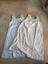 Trägernachthemden, hellblau /