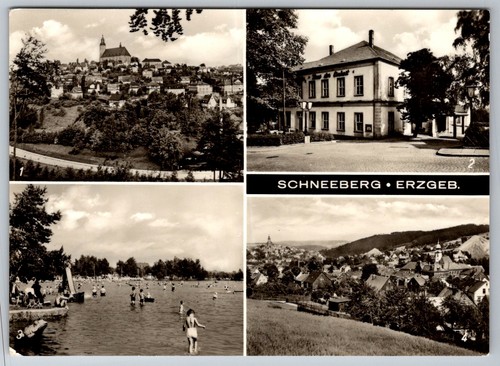 Postkarte schneeberg - postkarte,