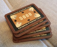 Poker plaque casino - plaque, 5000er