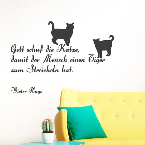Wandtattoo zitat gott - zitat, "gott