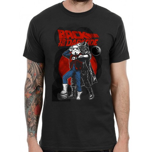 Back the dark - dark, t-shirt