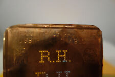 Für Monogramm: Schablone aus Metall, Sticken, malen, Buchst. "R" und "H"