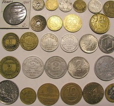 französische Münze 5 10 20