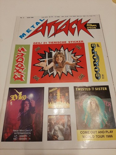 Metal attack fanzine - metal,