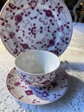Teetasse, Untere & Teller