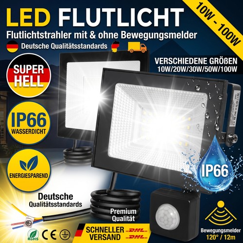 Led fluter strahler - fluter, außen