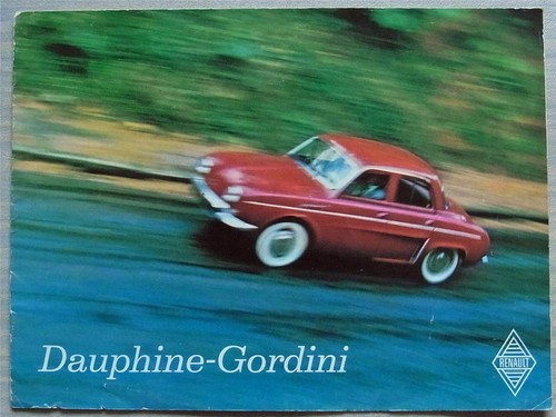 Renault dauphine gordini auto - dauphine,