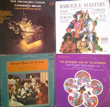 4 LP Menge Of Barock Classical